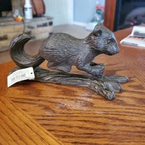 Squirrel door knocker. NWT